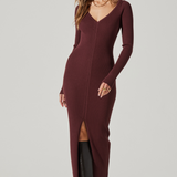 Glenda Sweater Dress - Mulberry [ASTR]