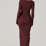 Glenda Sweater Dress - Mulberry [ASTR]