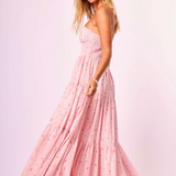 Posey Floral Maxi Dress - Pink Ditsy [Amy Jane London]