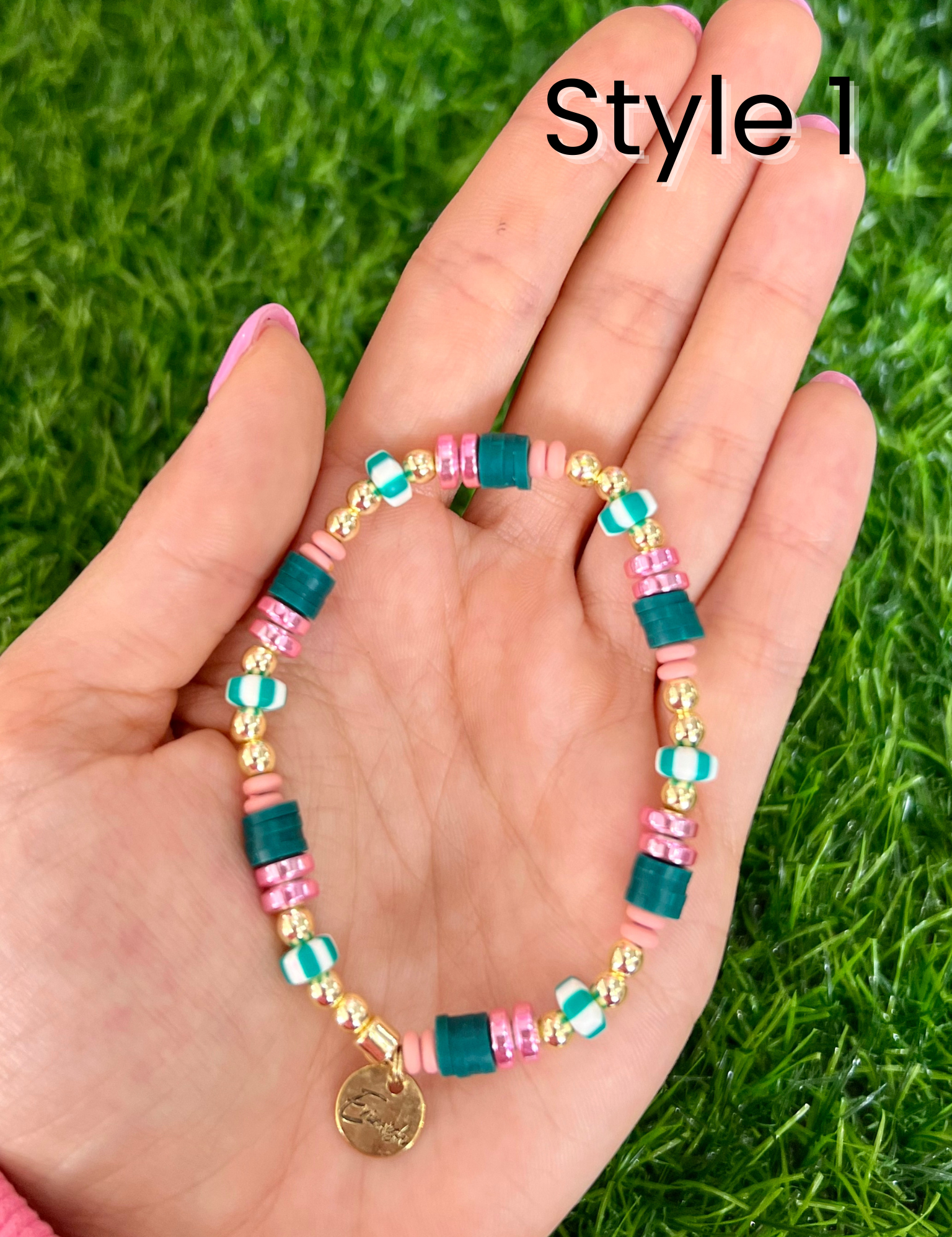 Watermelon Stack Bracelet [Erimish]