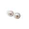 Pearl Button Logo Earrings