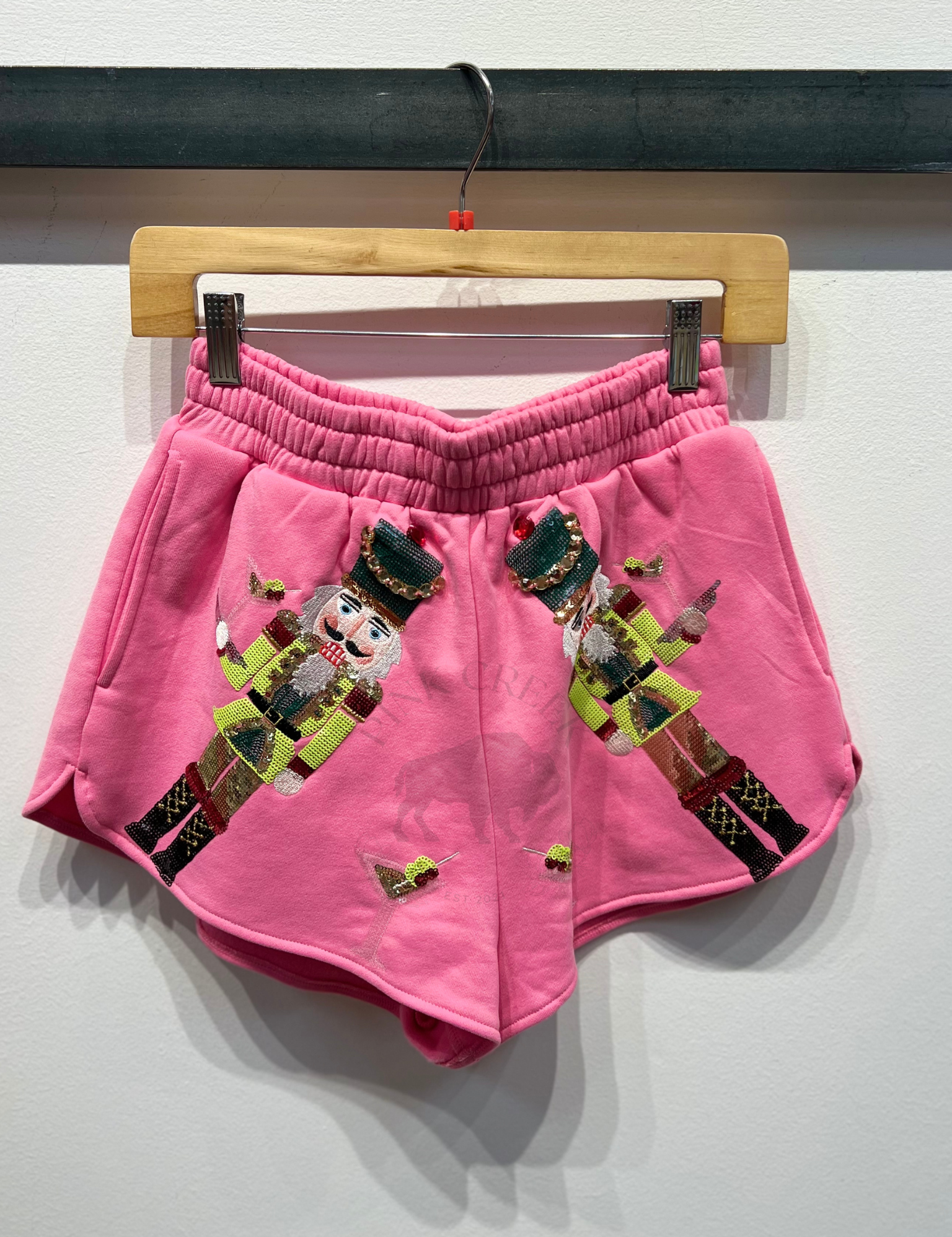 Martini Nutcrackers Shorts - Pink [Queen of Sparkles]