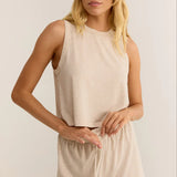 Warmer Days Tank - Heather Linen [Z Supply]