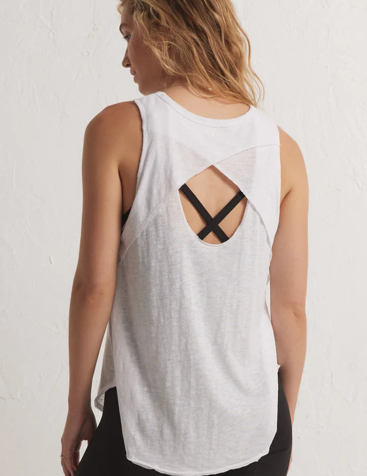 Feel The Breeze Tank - White [Z Supply]