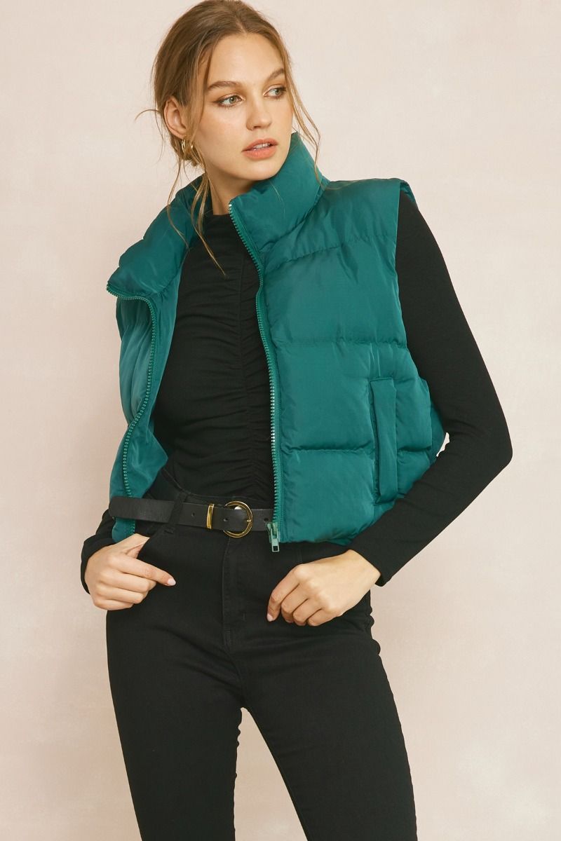 The Luna Puffer Vest Medium