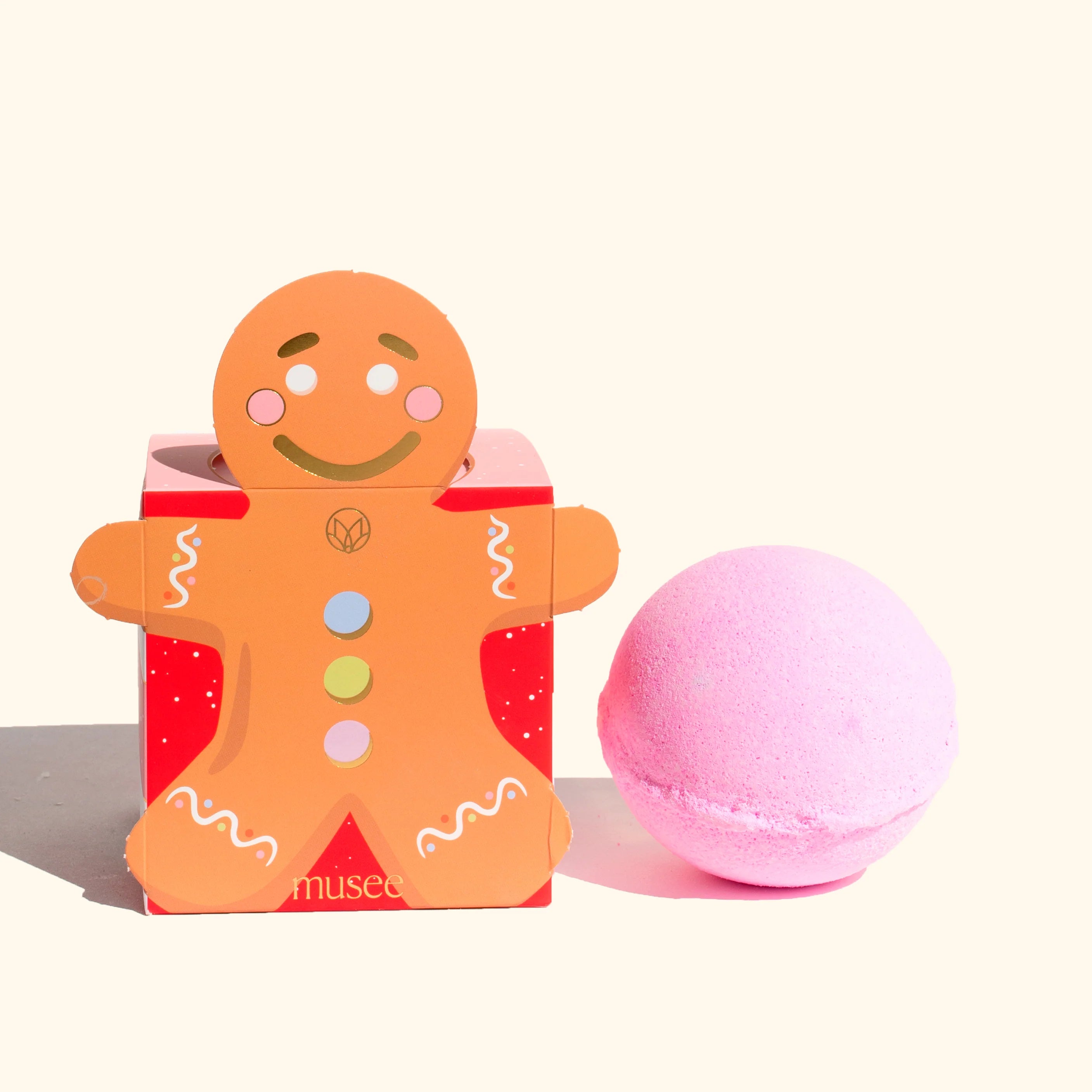 Gingerbread Man Box Bath Balm - Musee