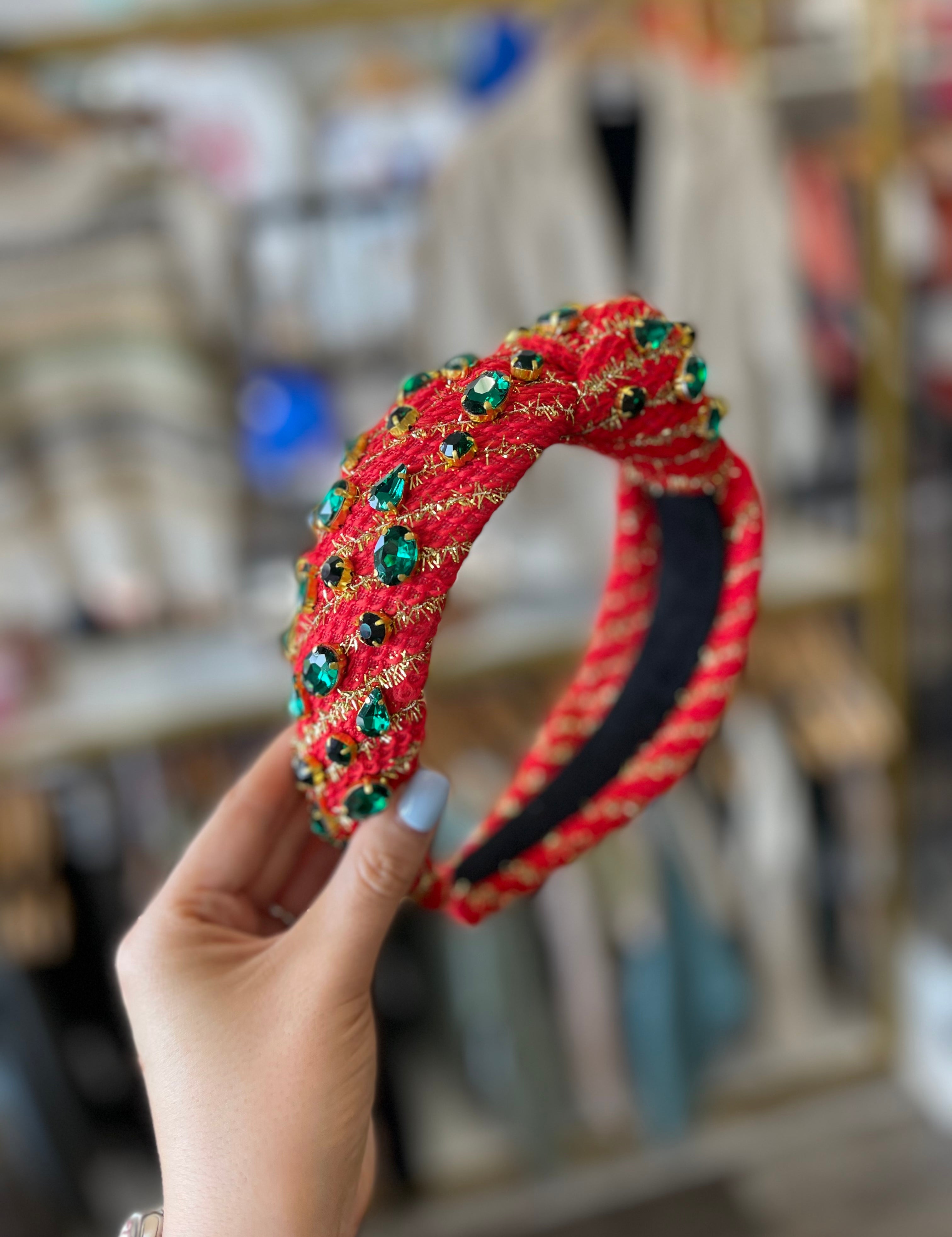 Miss Tinsel Christmas Bling Headband