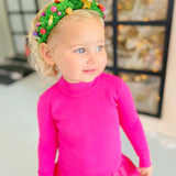 Tinsel Christmas Tree Headband - Child Size