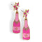 Pink Celebration Champagne Earrings