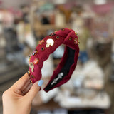 Fan Gear Football Headband - Maroon [Brianna Cannon]