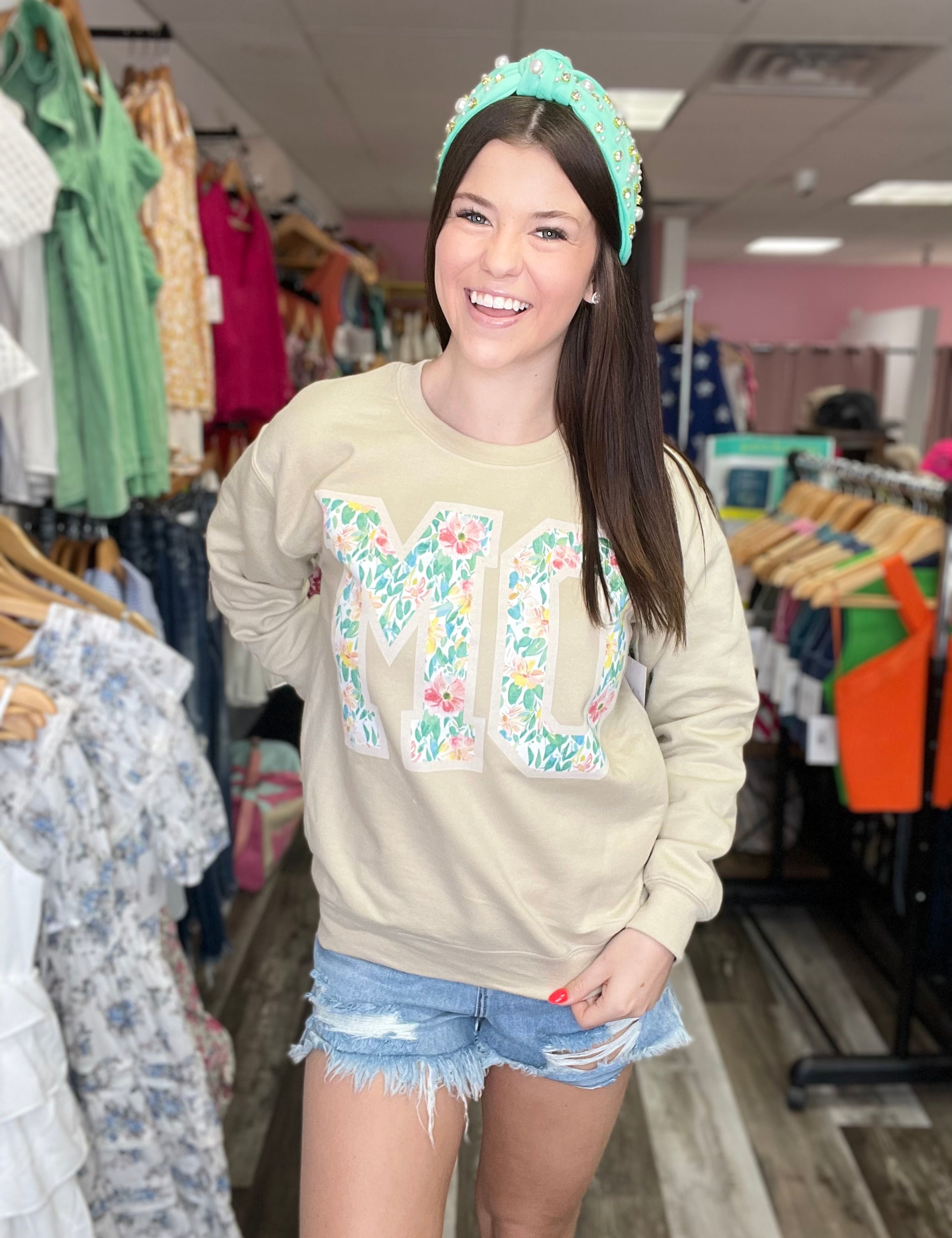 Missouri Floral Sweatshirt