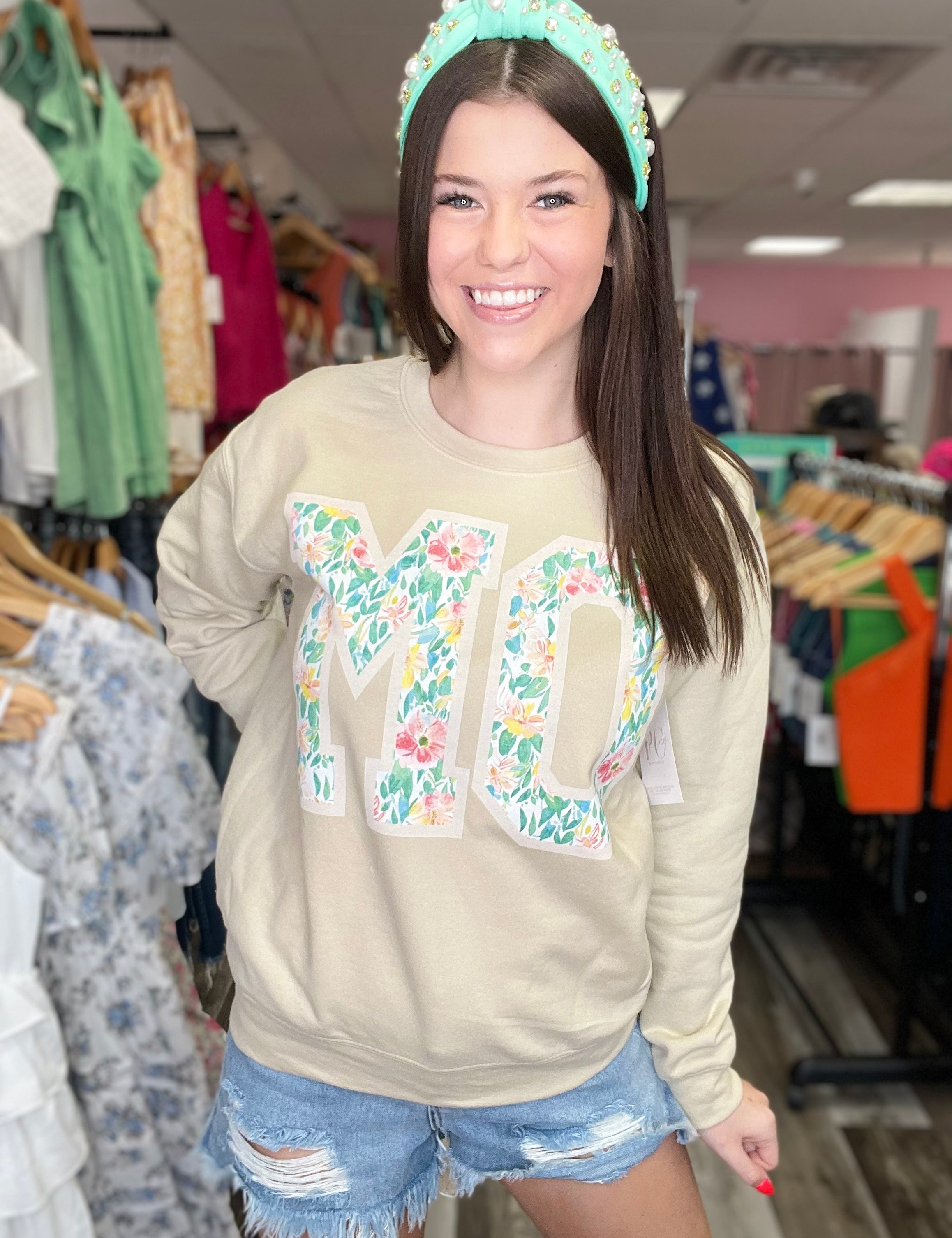 Missouri Floral Sweatshirt