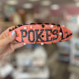 OSU Pokes Cross Stitch Headband