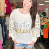 Queen of Sparkles Bridal Queen Sweater