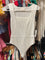 Alaia Ribbed Square Neck Tank Bodysuit Off White