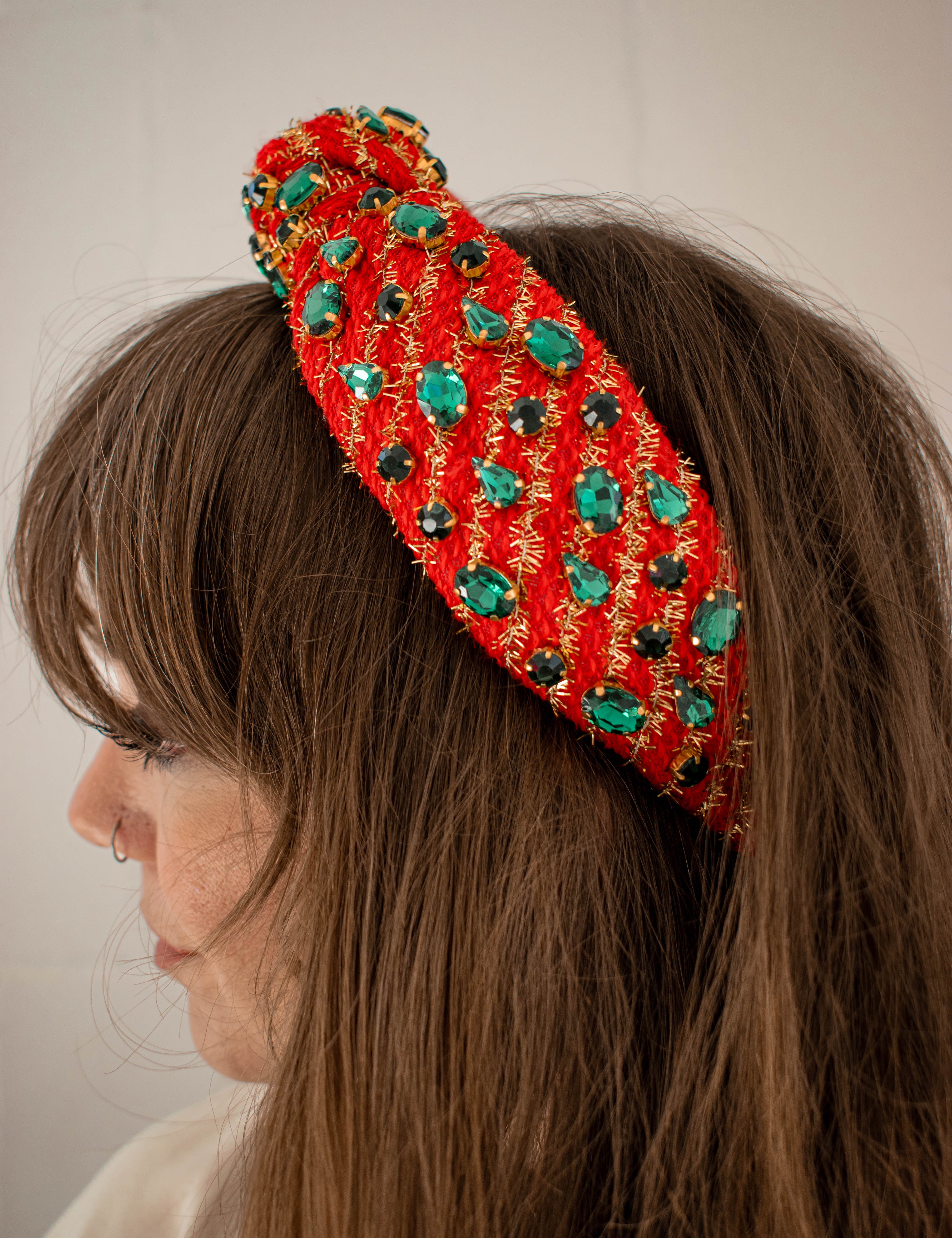 Miss Tinsel Christmas Bling Headband