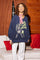 'Let's Go Girls' Lasso Cowgirl Sweatshirt - Navy [Queen of Sparkles]