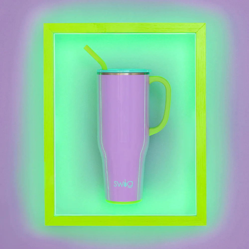 Ultra Violet Mega Mug Tumbler with Straw (40oz)