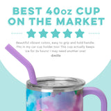 Cloud Nine Mega Mug Tumbler with Straw (40oz)