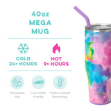 Cloud Nine Mega Mug Tumbler with Straw (40oz)