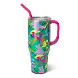 Paradise Mega Mug Tumbler with Straw (40oz)