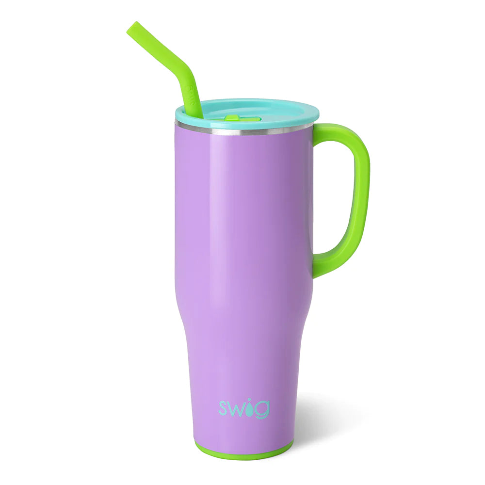 Ultra Violet Mega Mug Tumbler with Straw (40oz)