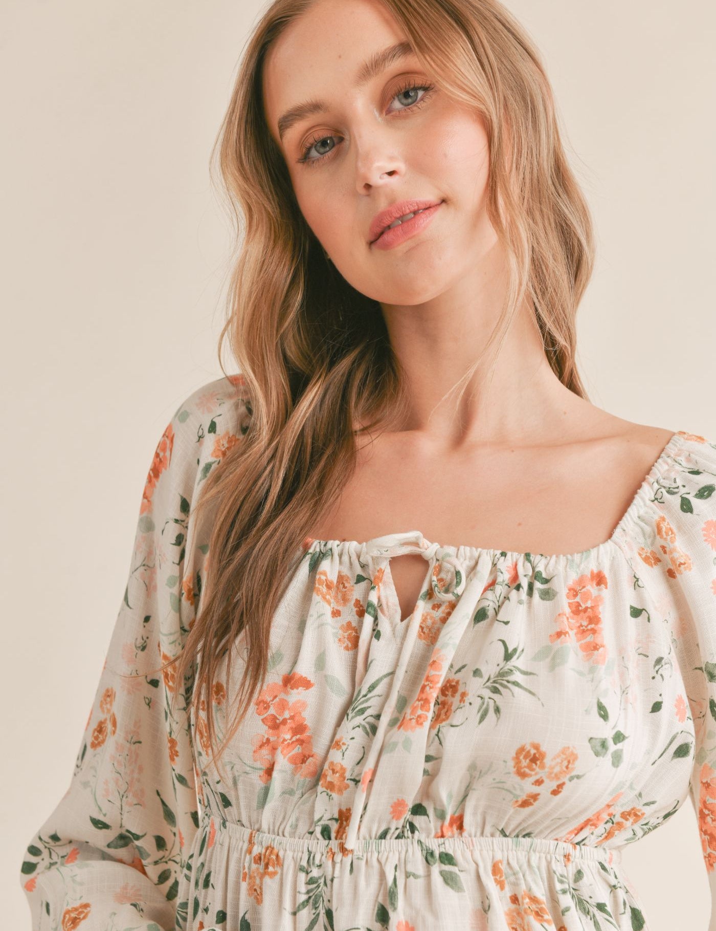 Alora Bloom Brigade Peplum Top