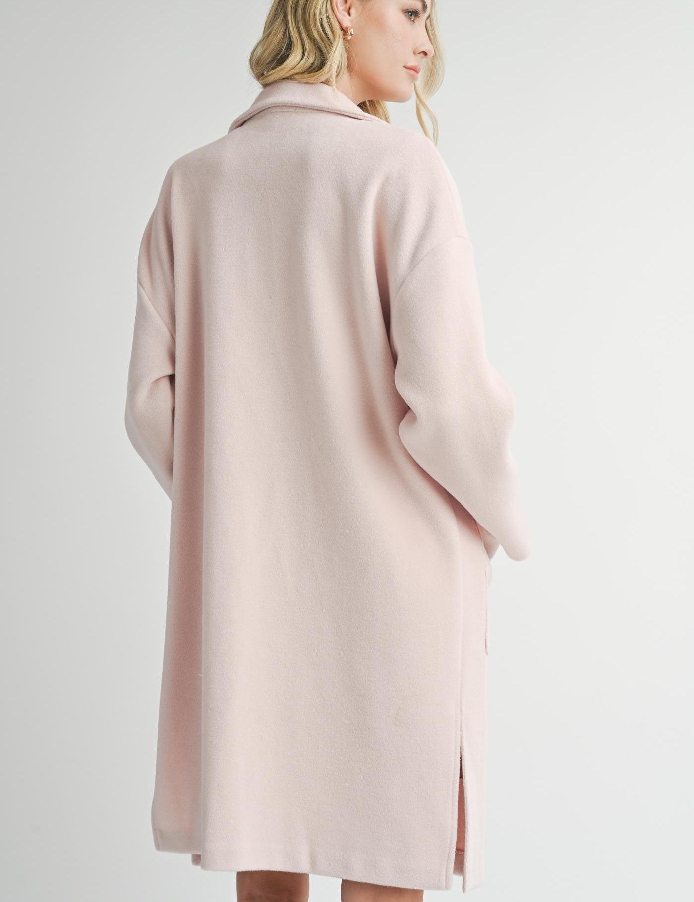 Hayley Open Coat - Light Pink