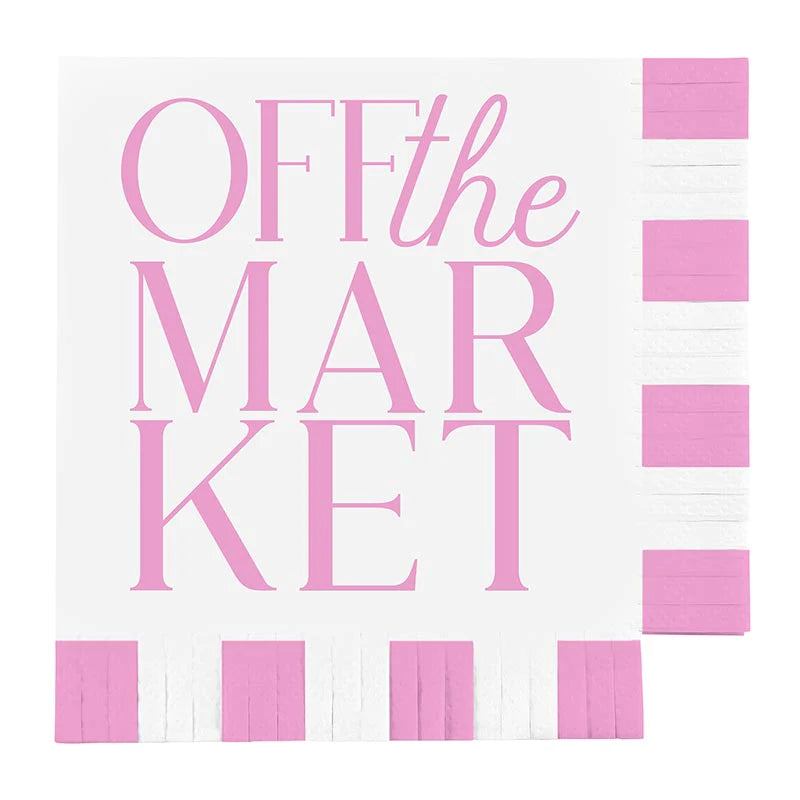 Off The Market Fringe Napkins