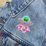 Love UFO + Alien Patch