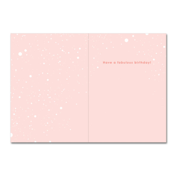 POP THE BIRTHDAY BUBBLY GREETING CARD