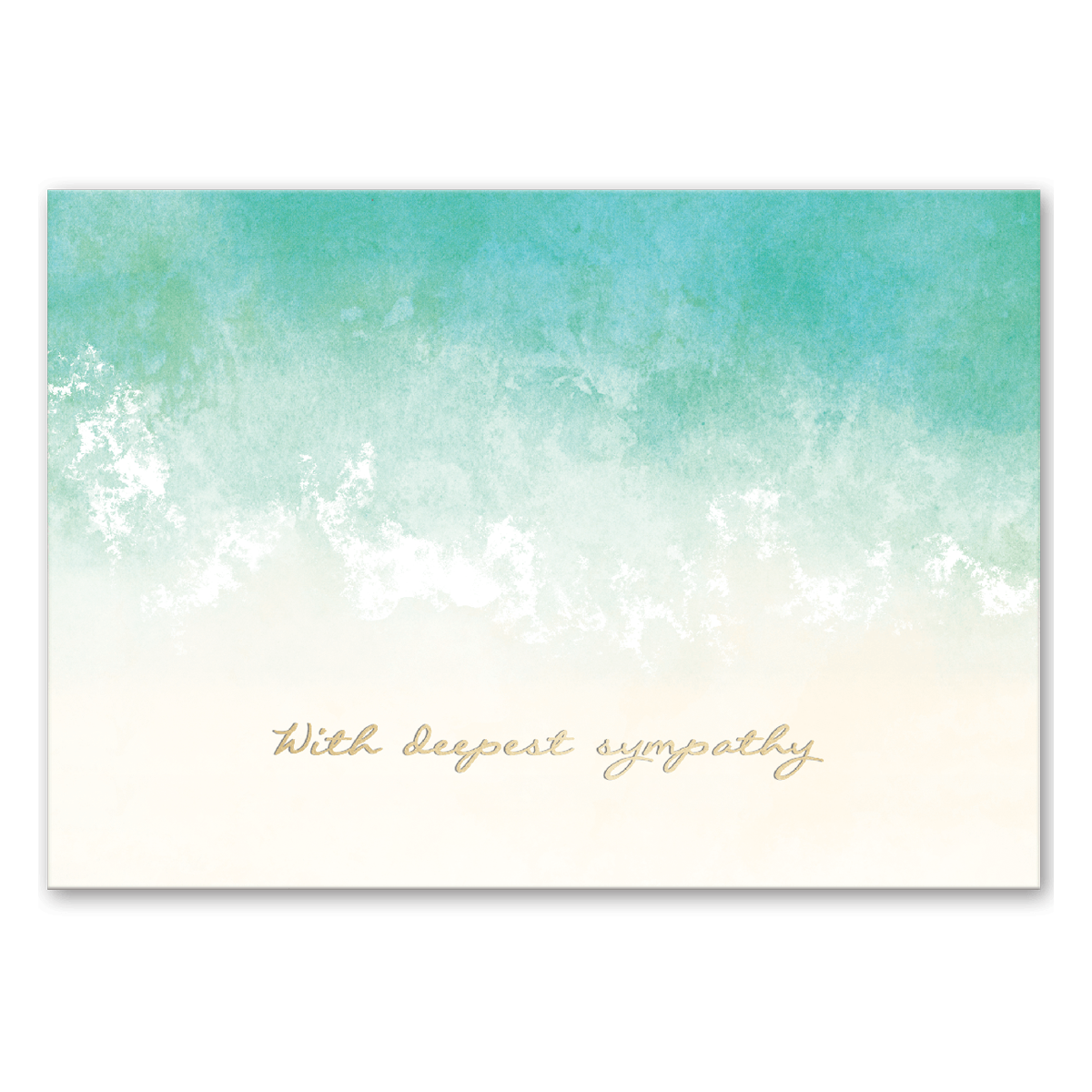 OCEAN SYMPATHY GREETING CARD