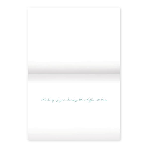 OCEAN SYMPATHY GREETING CARD