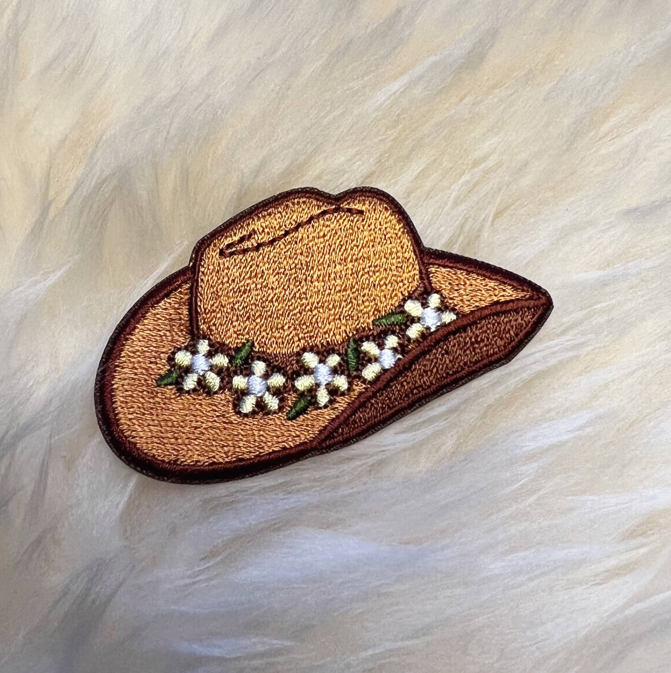 Cowgirl Hat Patch