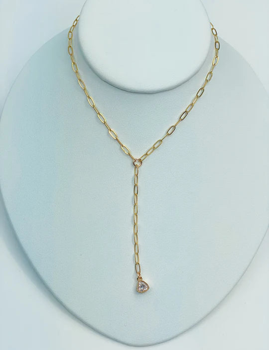 Celeste Lariat Necklace